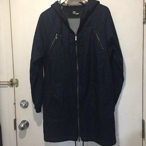 INIGO MOVE MAVI DENIM LONG JACKETS